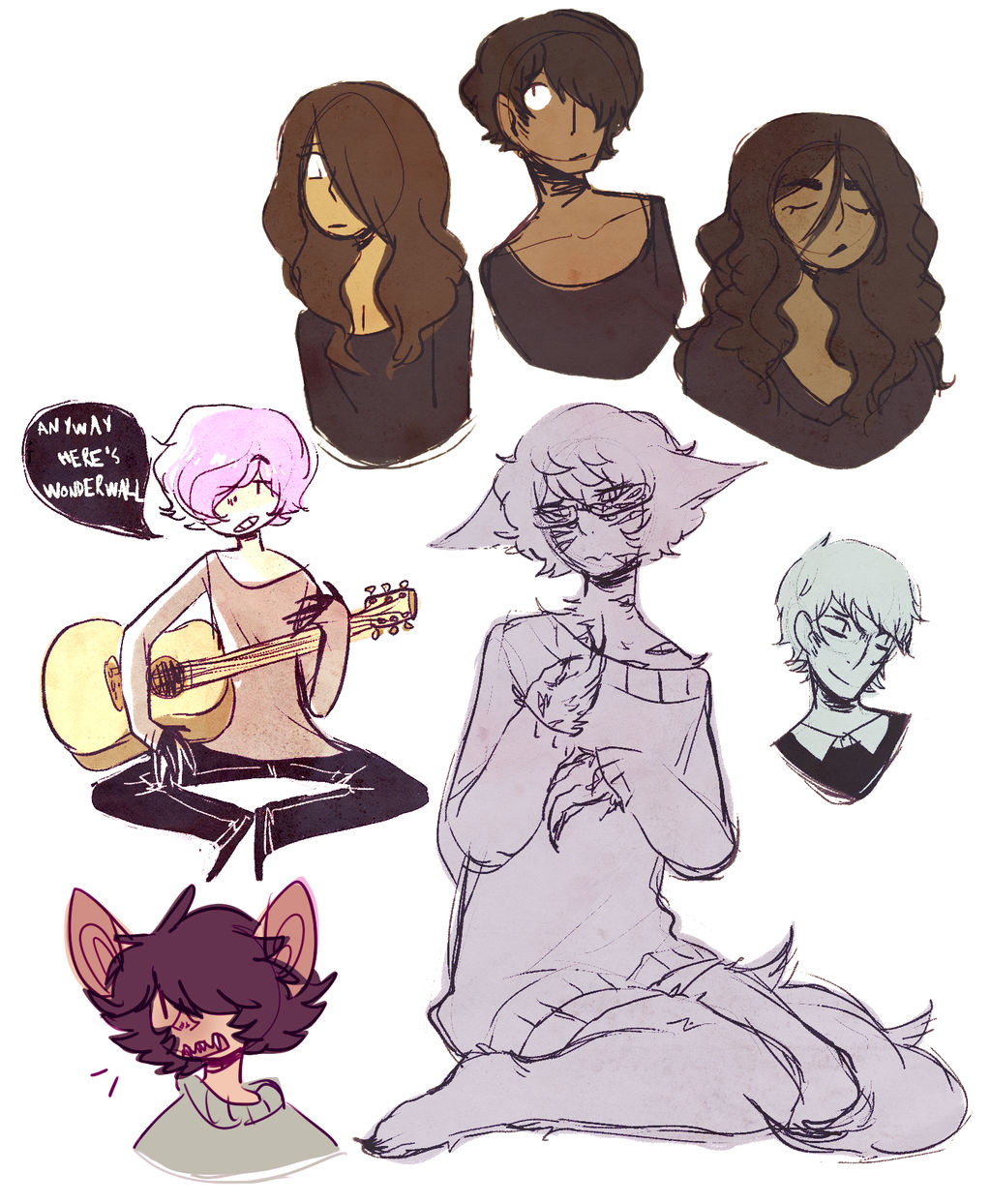 Dreamalgia oc sketches by dreamalgia on DeviantArt