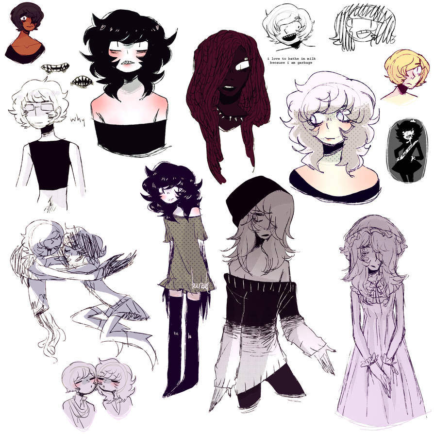 Dreamalgia more sketches by dreamalgia on DeviantArt
