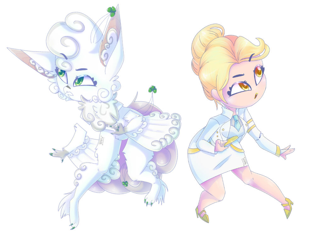 Chibi examples by CrazyCatsRule on DeviantArt