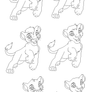 Lion King cub Lines