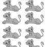 Free Use Lion King Cub Lineart