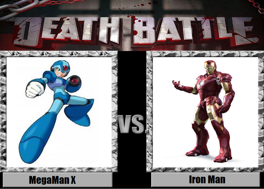 Death_Battle Idea MegaMan X vs Iron Man