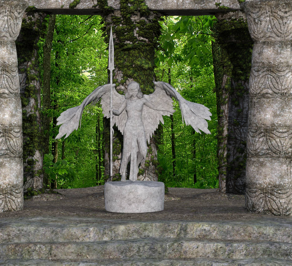 Statues Deviantart Statue test 3 by draxisweb on DeviantArt
