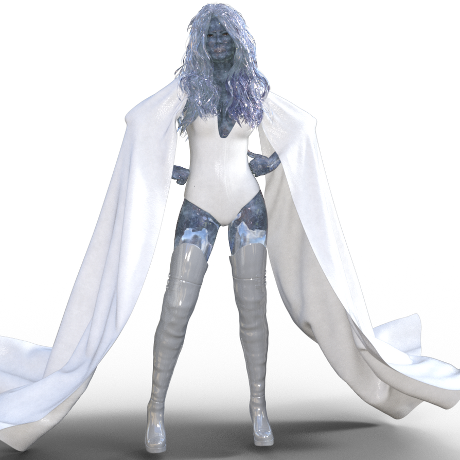 Emma Frost Diamond Form by draxisweb on DeviantArt