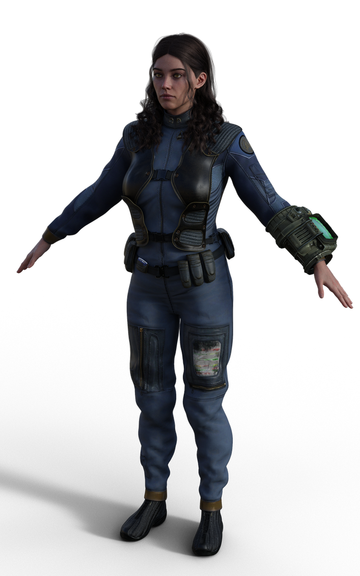Fallout Lucy concept Test by draxisweb on DeviantArt