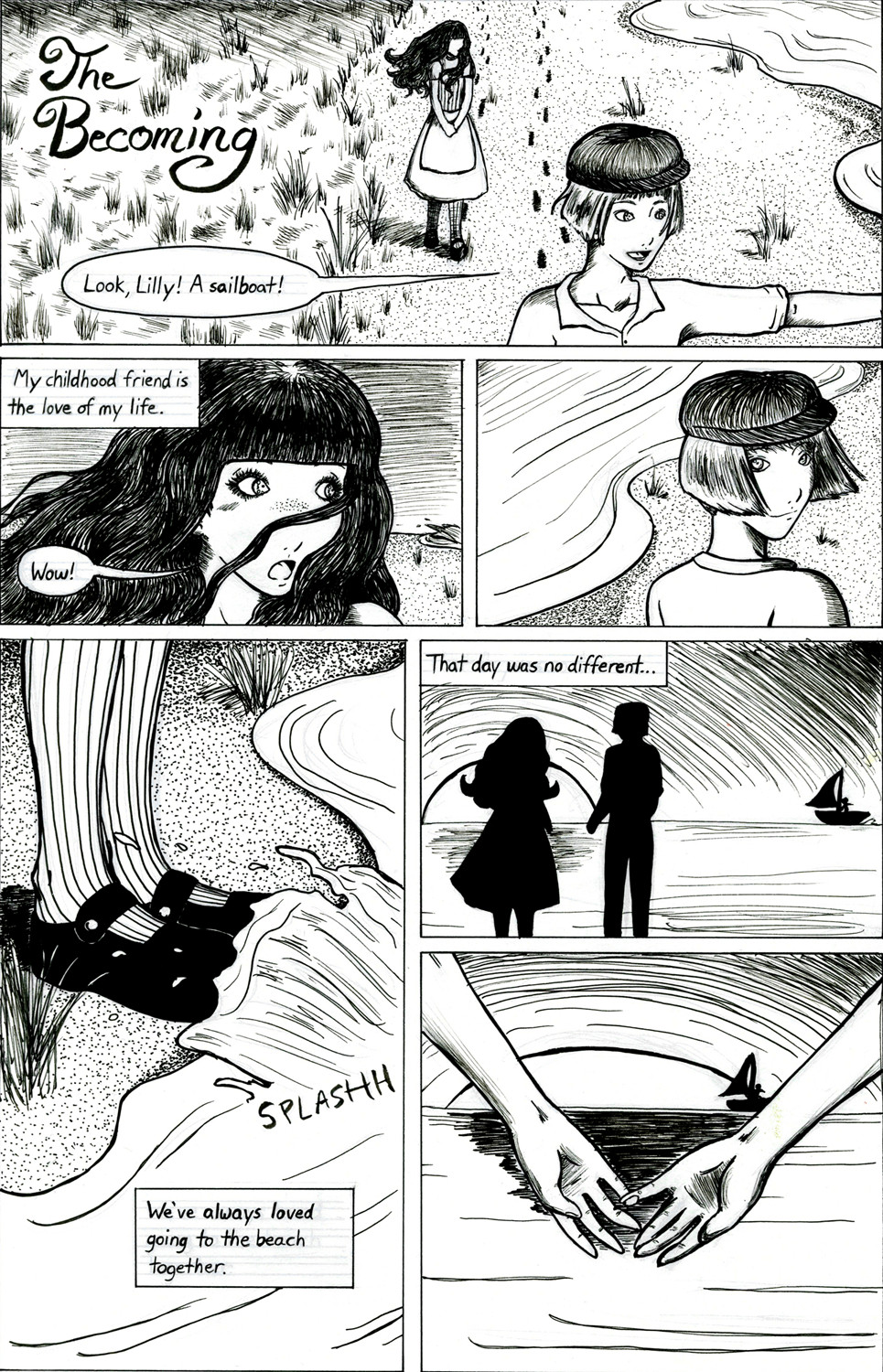 'The Becoming' page 1 -done-