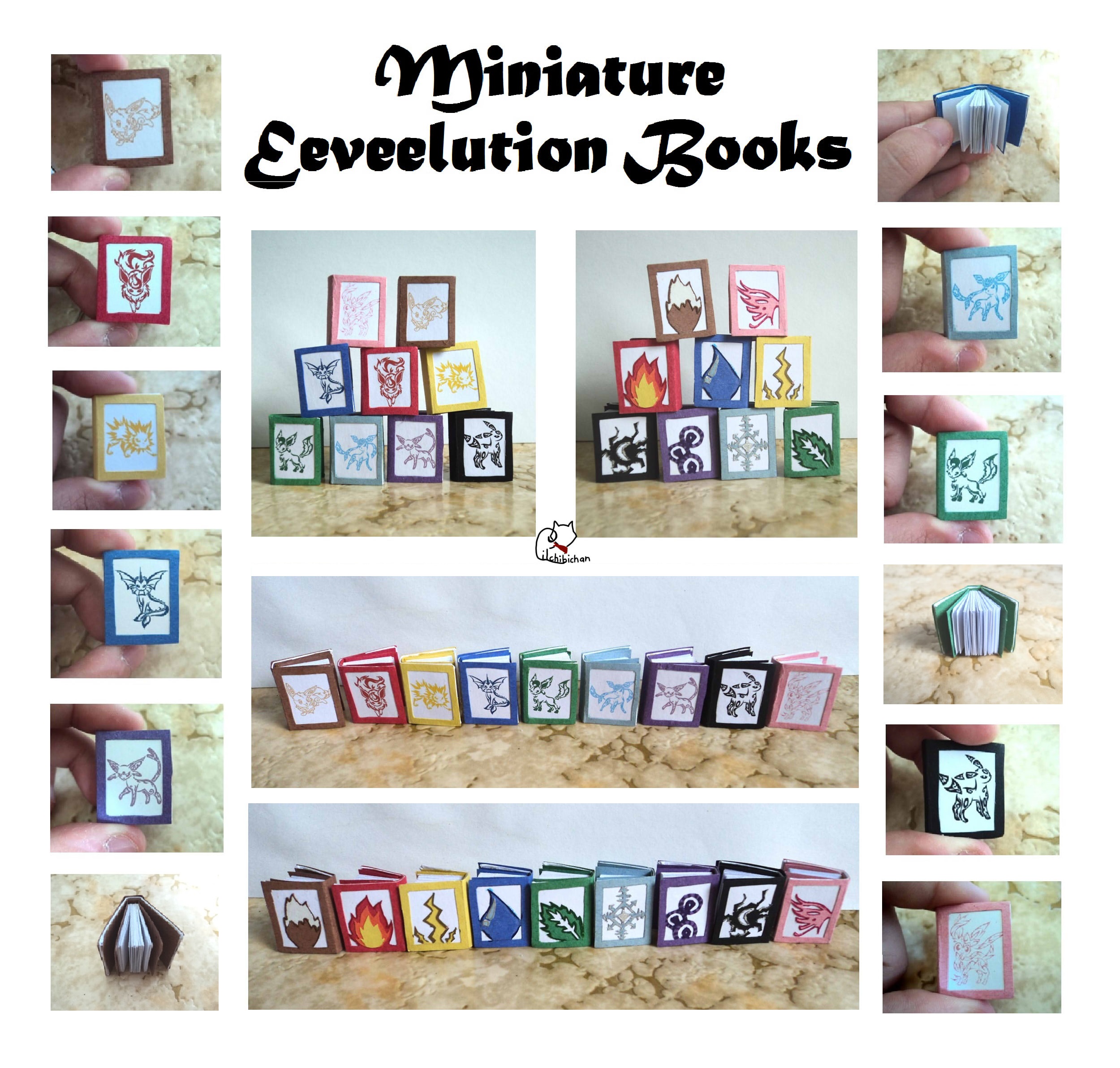 Miniature Eeveelution Books