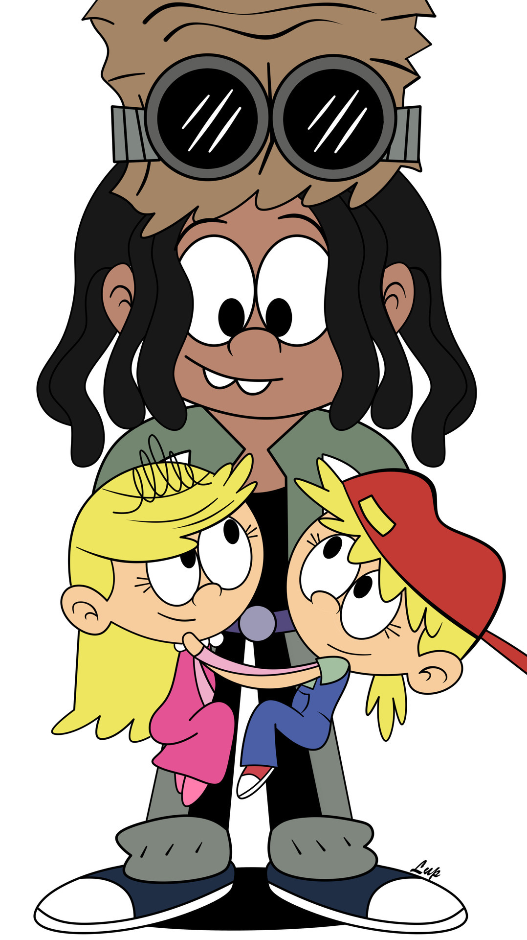 Little Johnny x Lola and Lana by 364wii on DeviantArt Little Johnny x Lola and Lana by 364wii on DeviantArt