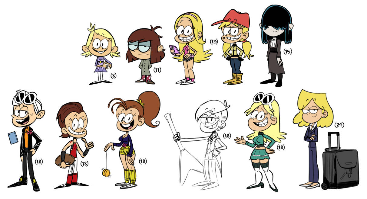 Loud House Age Up By 364wii On DeviantArt loud-house-age-up-by-364wii-on-deviantart