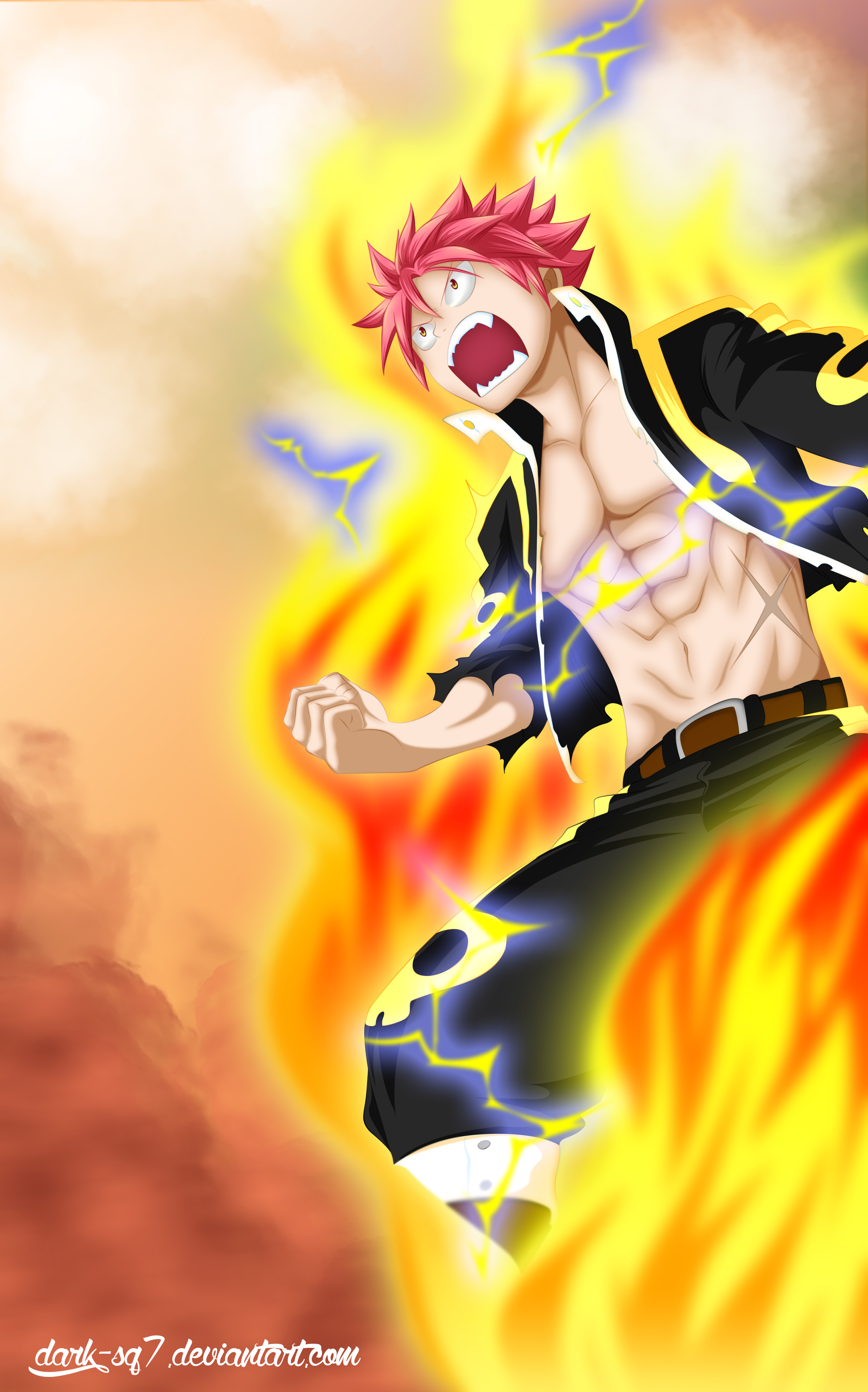 Natsu (END mode)  Fairy tail art, Fairy tail dragon slayer, Fairy tail  anime