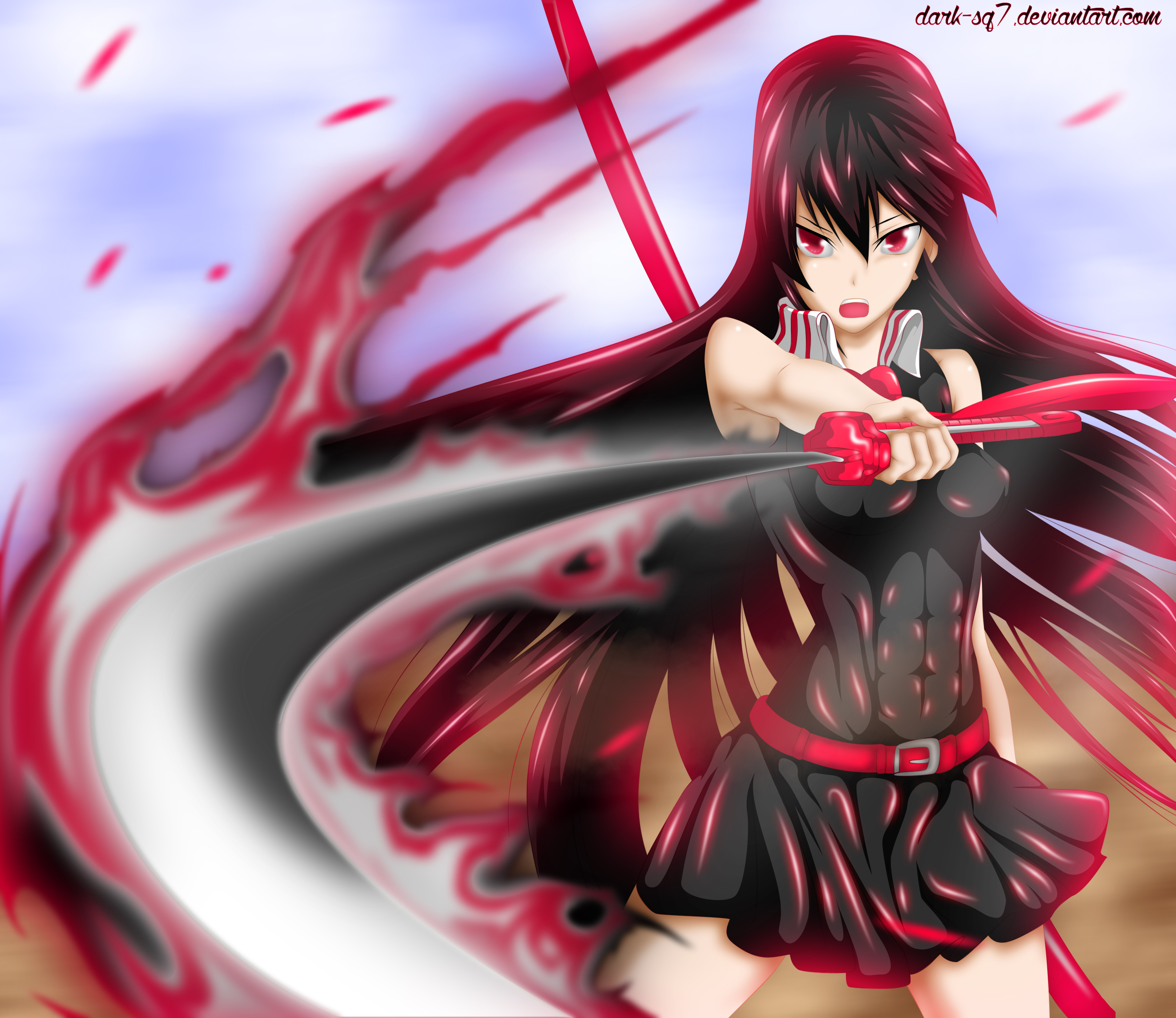 Akame Murasame S Power By Dark Sq7 On Deviantart Akame Murasame S Power By Dark Sq7 On Deviantart