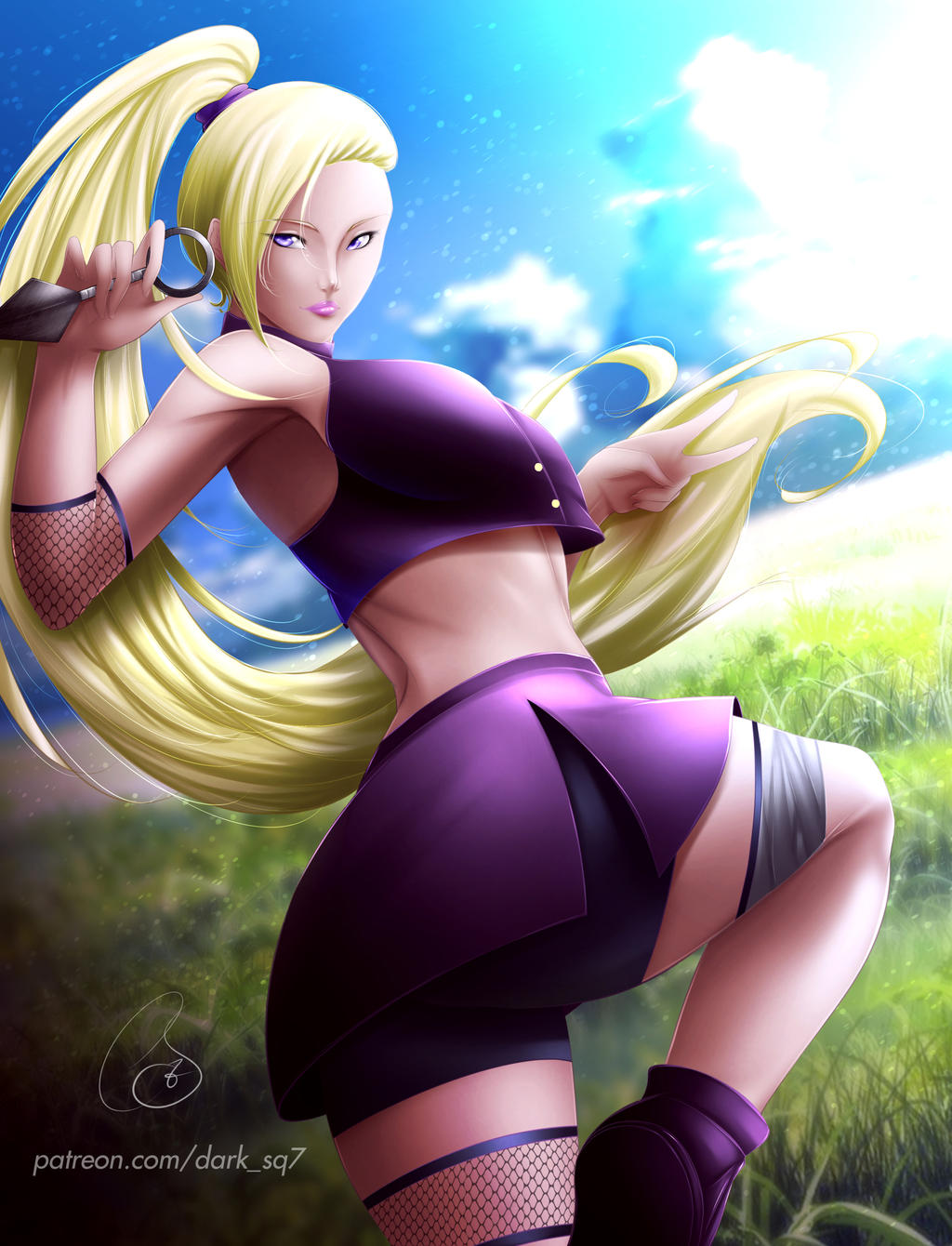 Ino Yamanaka by DarkSq7 on DeviantArt