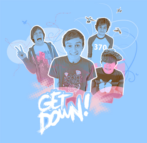 Get Down 370 T-Shirt Design