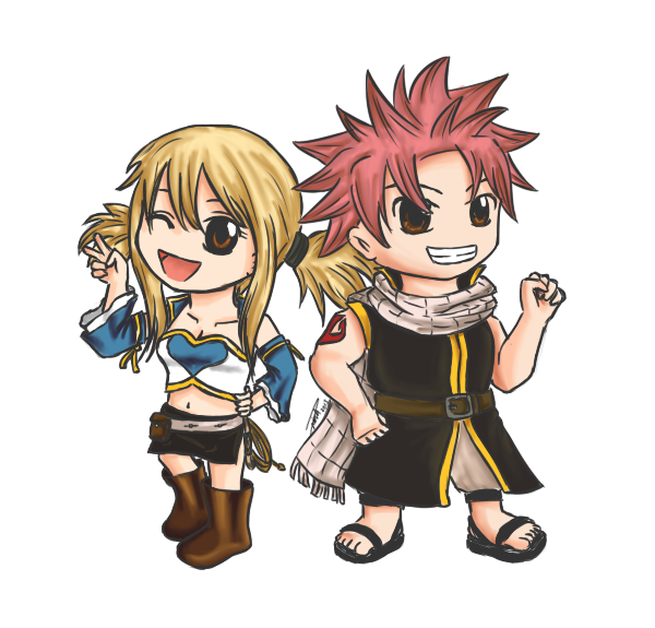 Lucy and Natsu