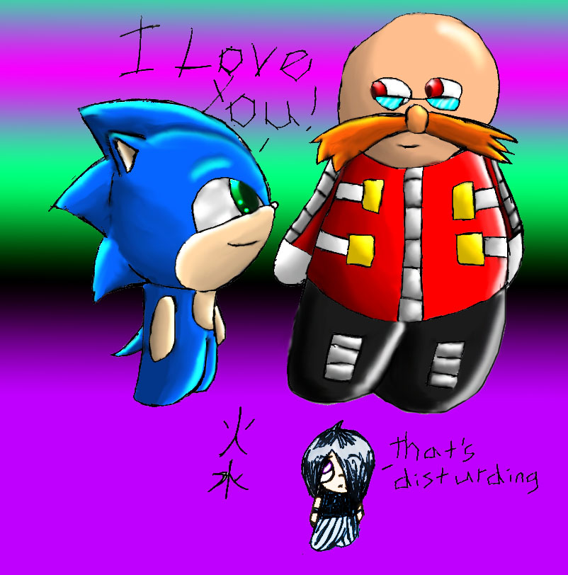 Sonic x Robotnik Bite Me Style