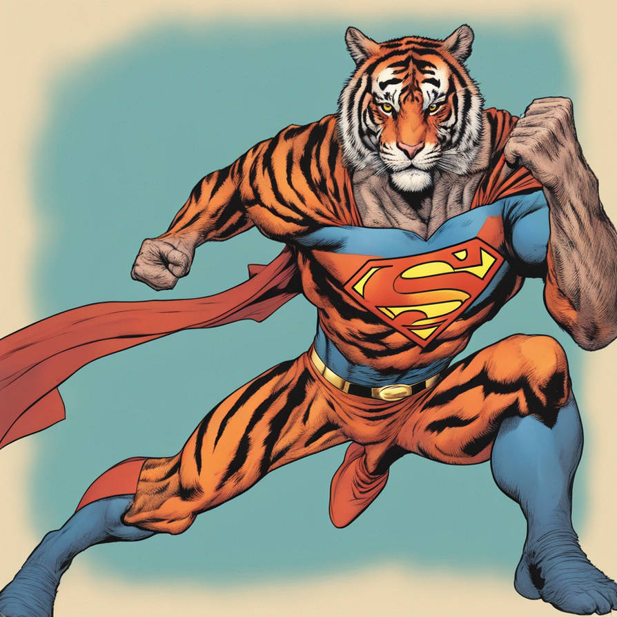 Tigerman Tiger Man Superman by ollie4321 on DeviantArt