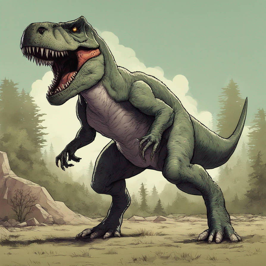 Jurassic World T Rex 2D render png by Junior3DSYMas on DeviantArt