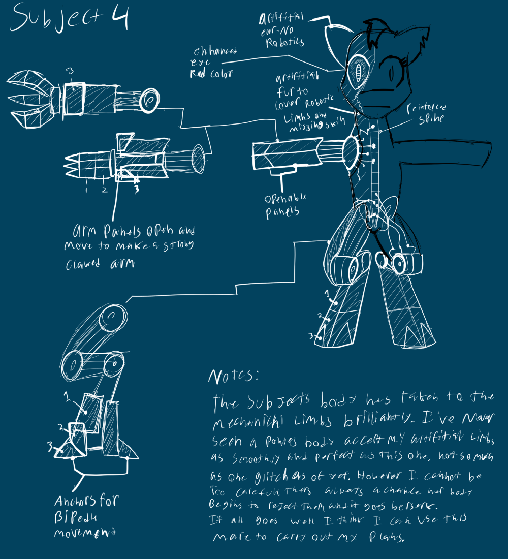 Subject 4's Bionics Blueprint