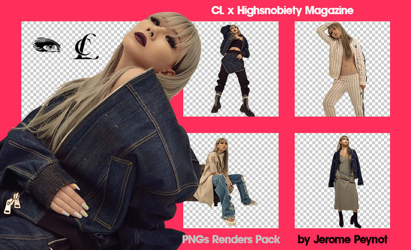 CL x Highsnobiety Magazine (PNGs Renders Pack) by Jejegaga
