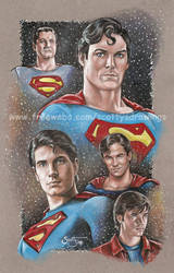 Supermen Drawing