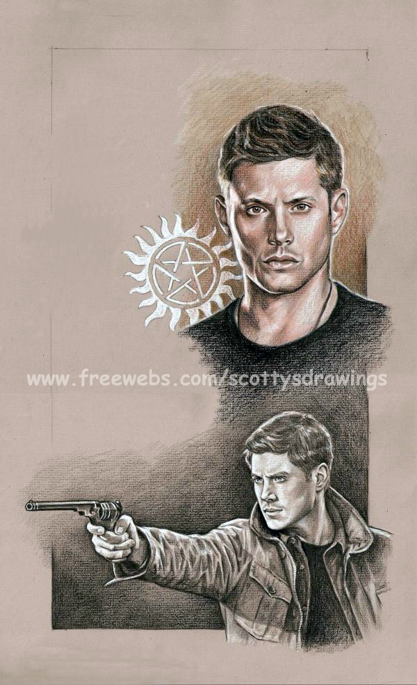 Dean Winchester study wip 2