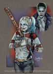 Suicide Squad Harley Quinn and Joker 2016 by scotty309