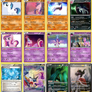All Shining Armor and Cadance Pokemon cards