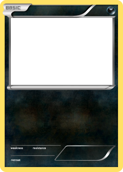 BW Dark basic Pokemon card blank by The-Ketchi on DeviantArt BW Dark basic Pokemon card blank by The-Ketchi on DeviantArt