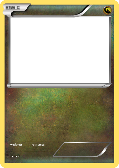 pokemon card blank template Pokemon Card Template