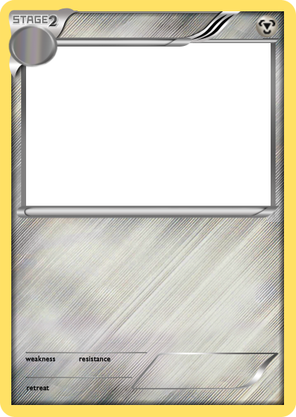 Bw Metal Stage 2 Pokemon Card Blank By The Ketchi On Deviantart Bw Metal Stage 2 Pokemon Card Blank By The Ketchi On Deviantart