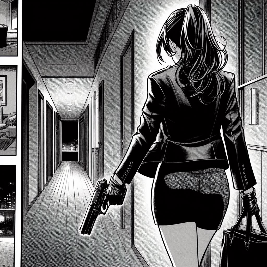 Hitwoman Injection Hitwoman walking by KillerBeauties on DeviantArt