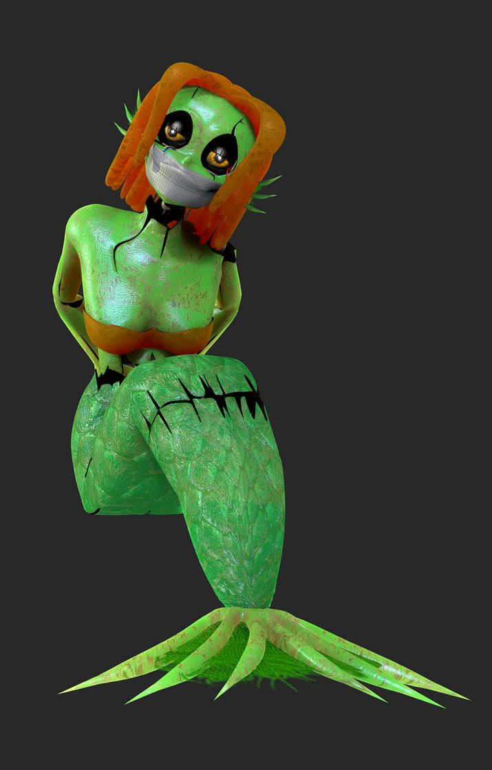 Digested Mermaid Seafood Wrap by ThePervyBiscuit on DeviantArt