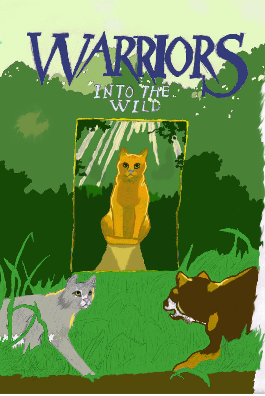 Warriors Into the Wild Colored by myalltimelow098 on DeviantArt