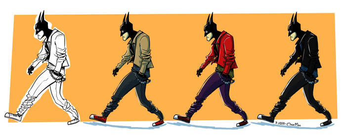 Batman has style