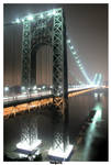 George Washington Bridge HDR by Sangwich