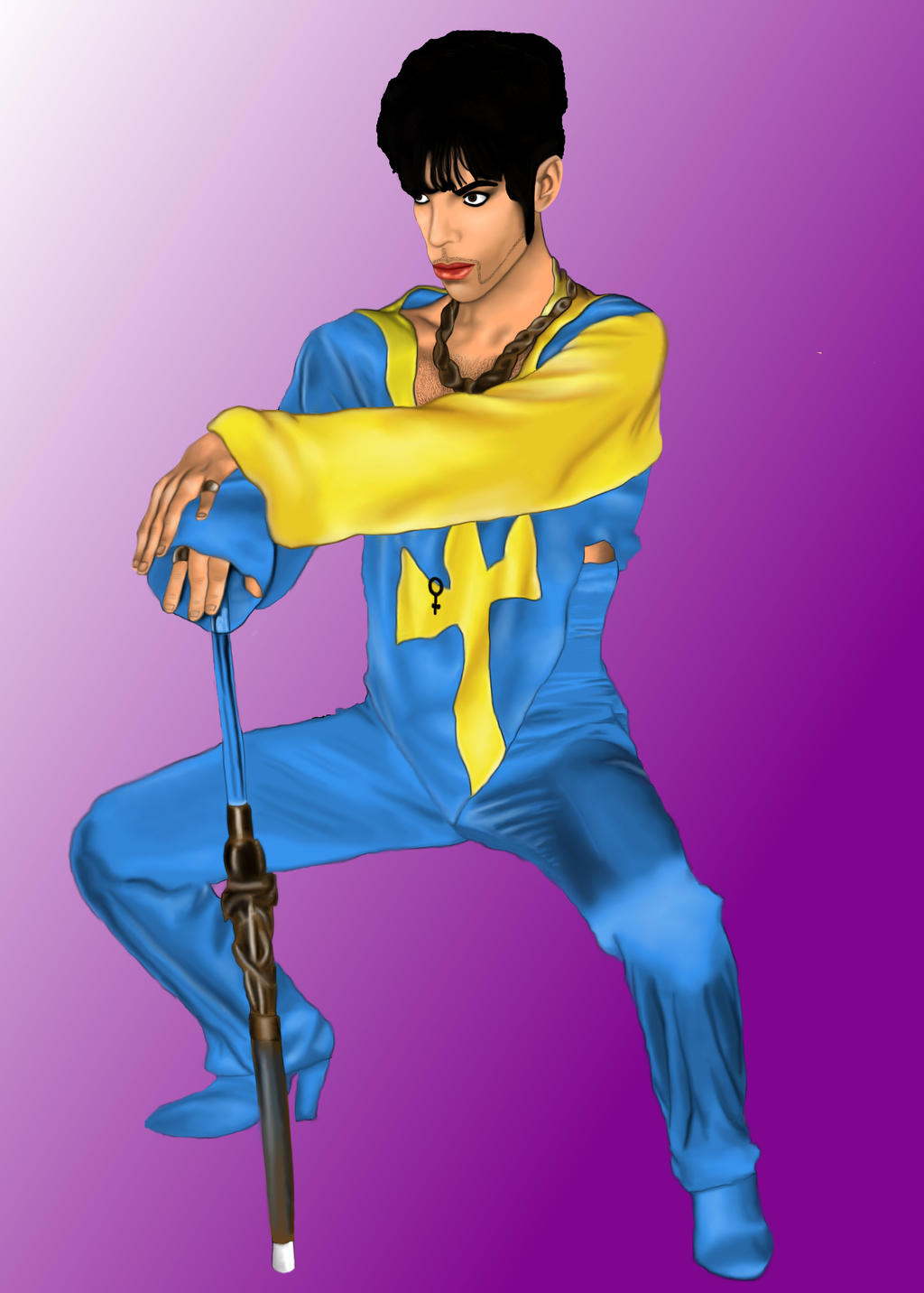 The artist formerly known as Prince - drawing by Vanessa0100 on DeviantArt