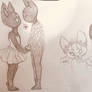 .:Traditional:. Cute little sketches