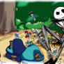 What's this ? [Jack Skellington*Smurfs]