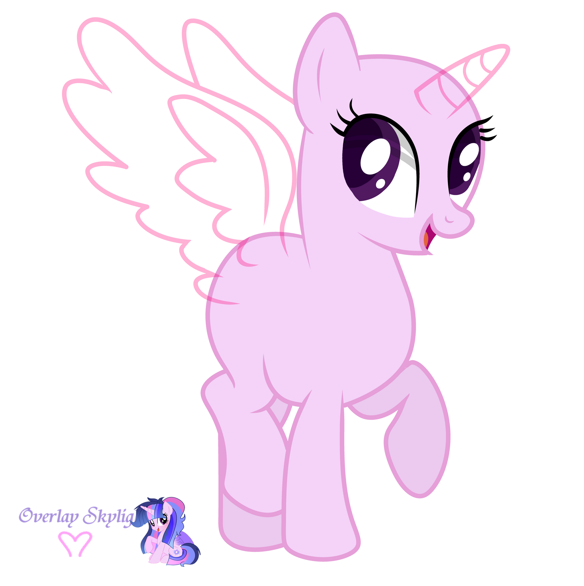 Mlp Base Color Guide 9 MLP Base #9 by OverlaySkylight-YT on DeviantArt