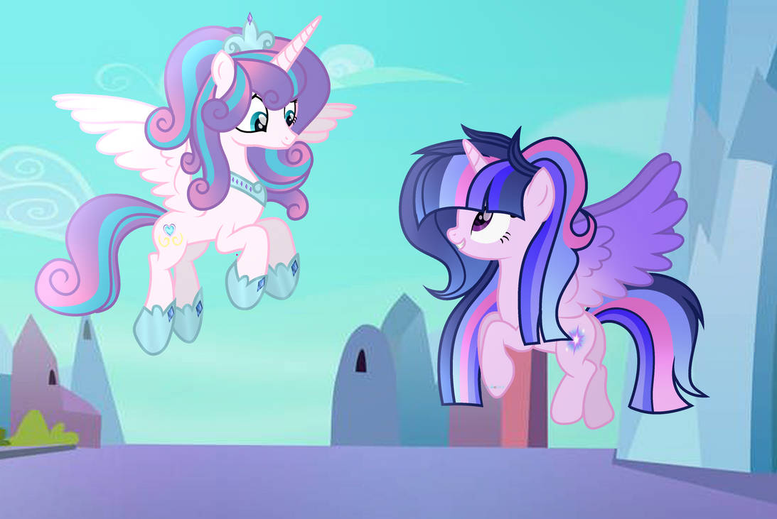 Overlay Meets Flurry Heart (NG) (FIK) by OverlaySkylight-YT on DeviantArt