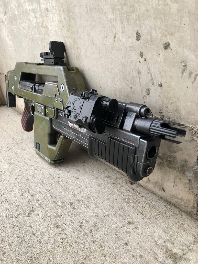 Xm Alien Rifle Aliens rifle by Lordmason666 on DeviantArt