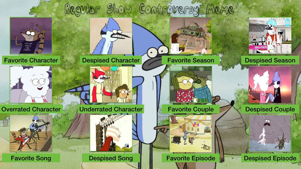 My Regular Show Controversy Meme by Sonic2125 on DeviantArt