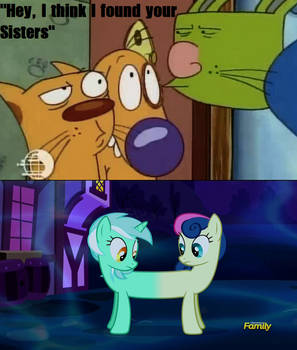 Catdog's sisters, Lyra and Bon Bon