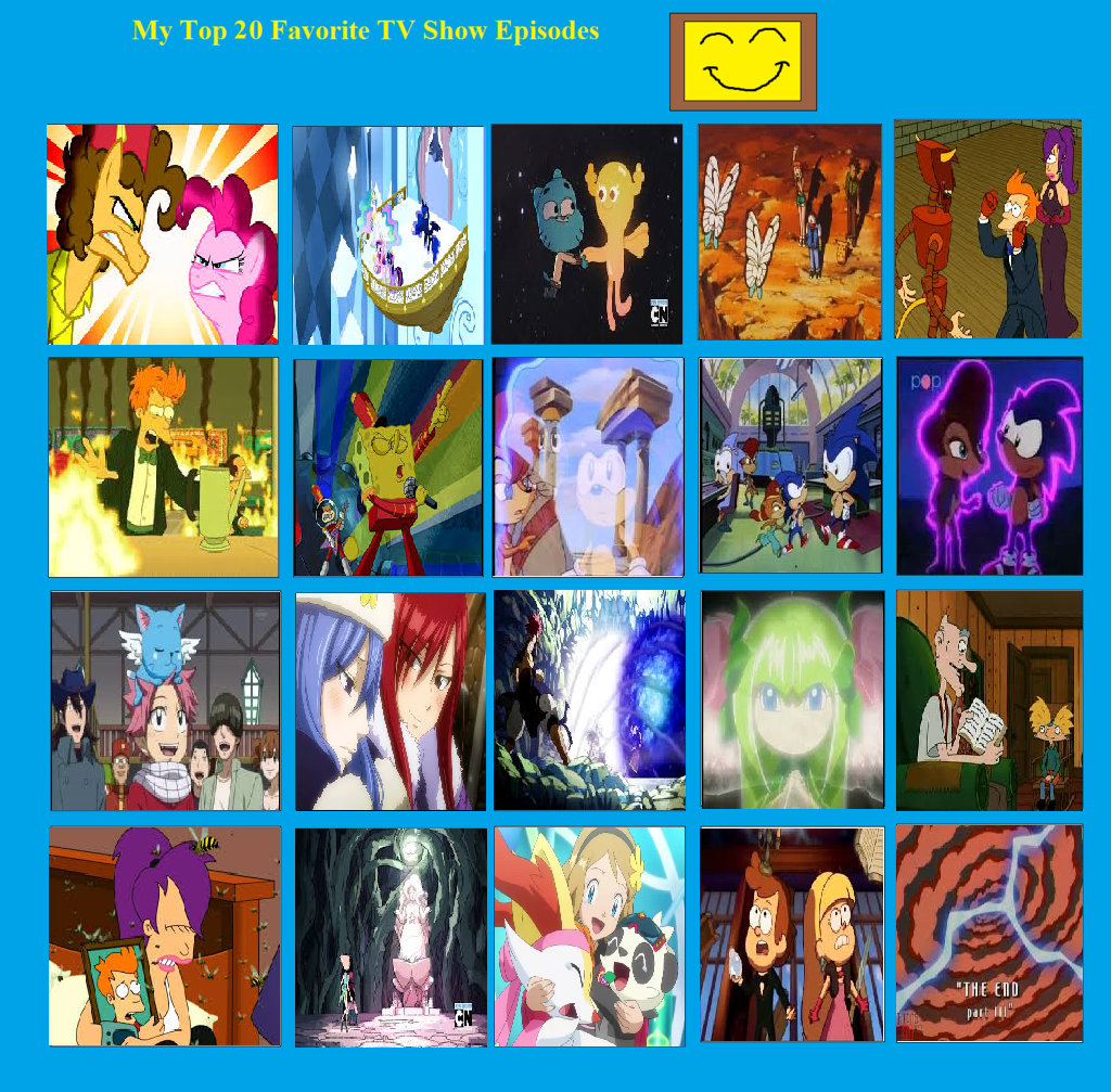 My Top 20 Fav. Cartoon episodes