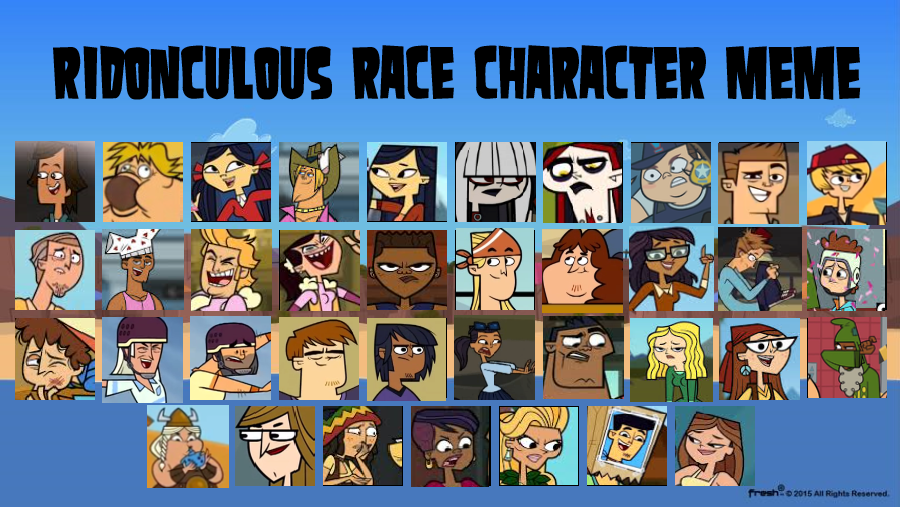 Total Drama Rebooted Island Cast by Sonic2125 on DeviantArt