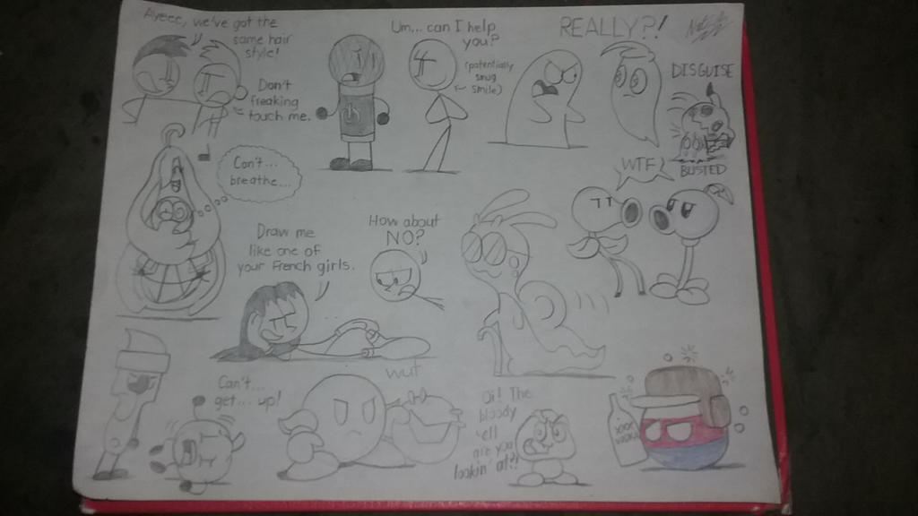 Random Crap Drawing Random crap I made by CottonBuzz on DeviantArt