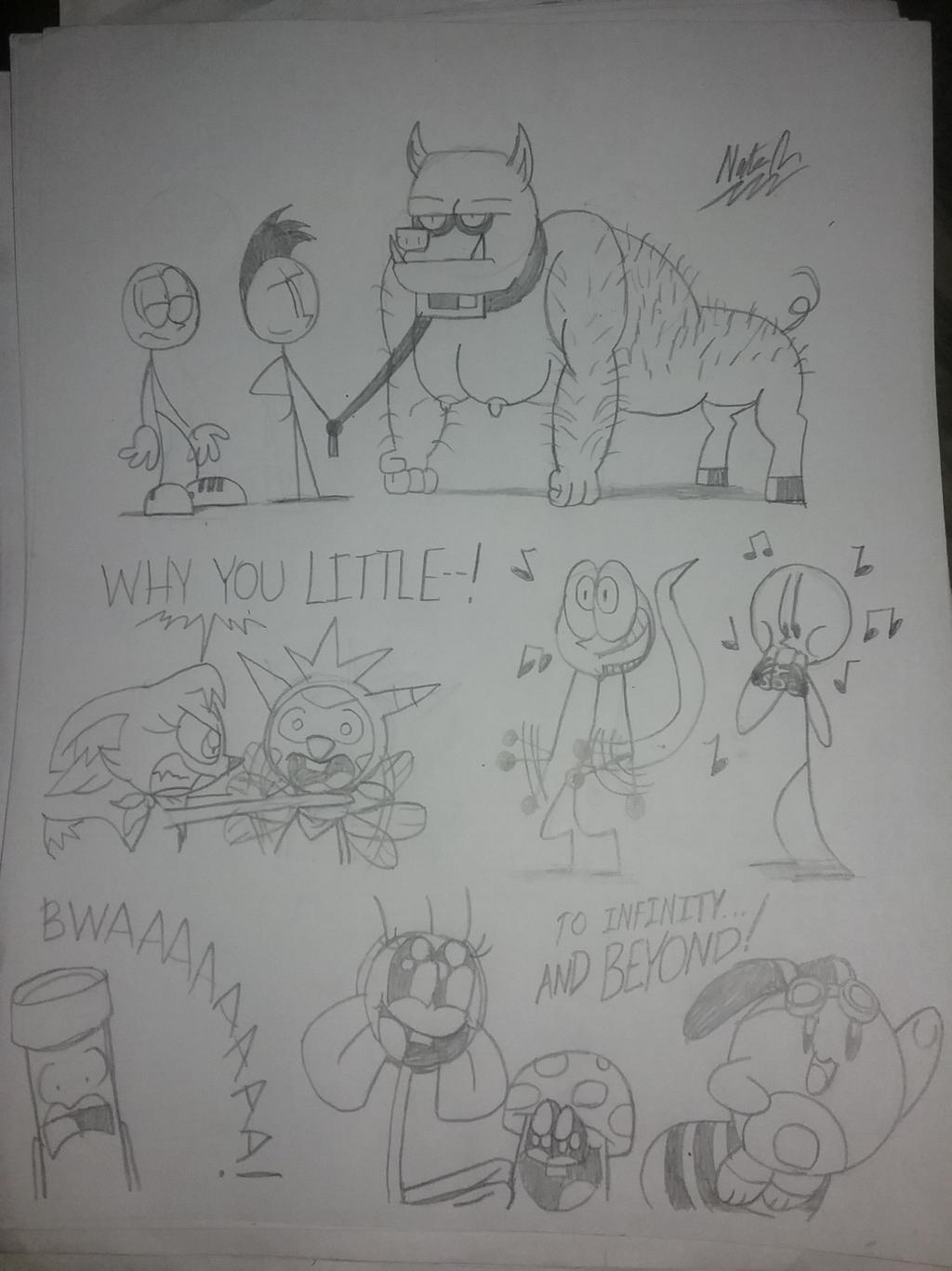 Cartoon Reference Pieces by CottonBuzz on DeviantArt