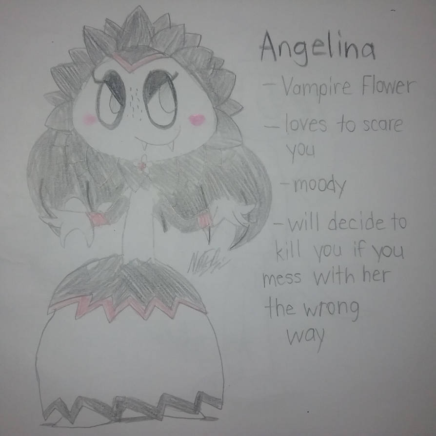 Angelina the Vampire Flower by CottonBuzz on DeviantArt