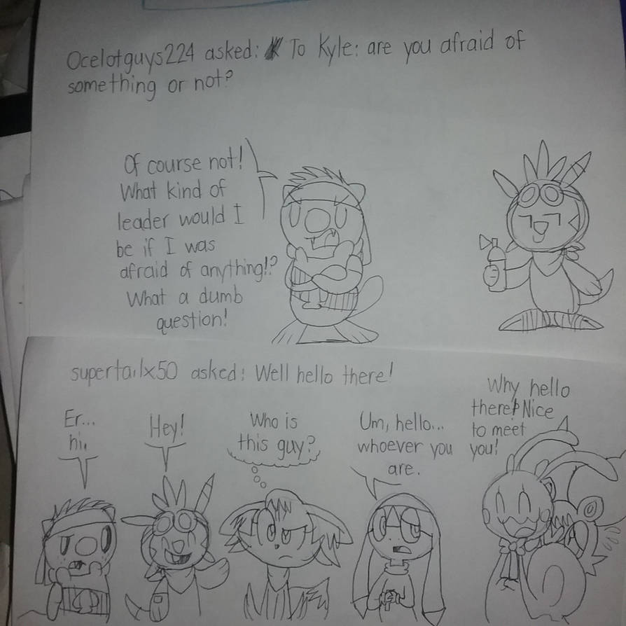 Ask Team Retcon #8 and #9 by CottonBuzz on DeviantArt