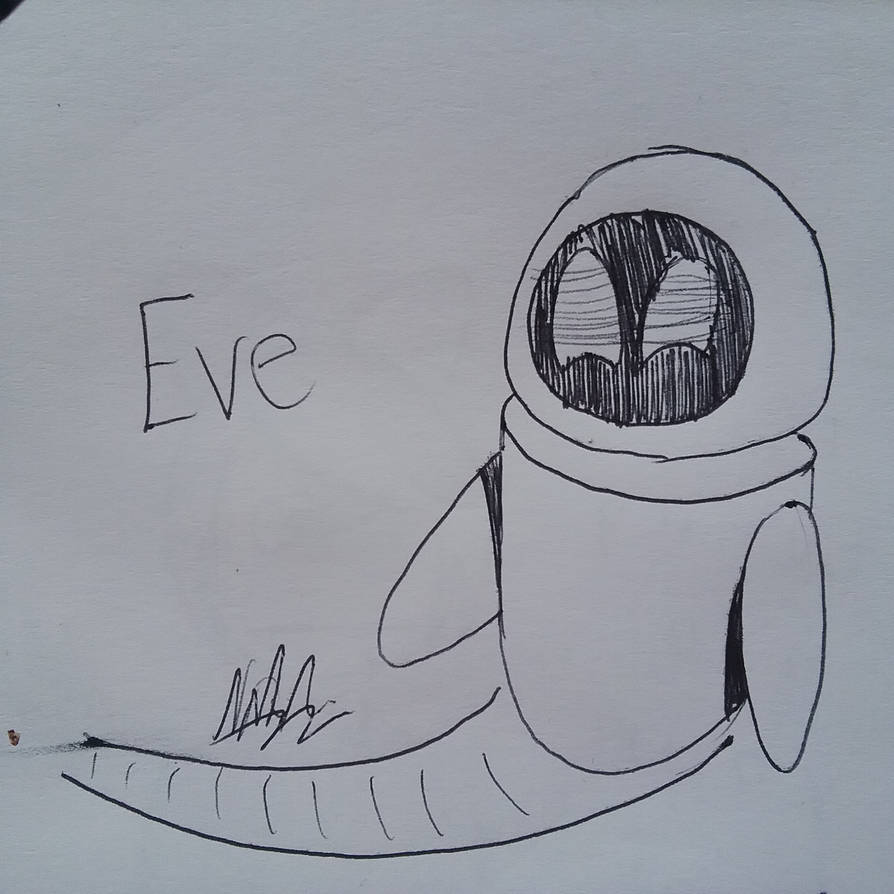 Eve Drawing by CloudeeToonzArt on DeviantArt